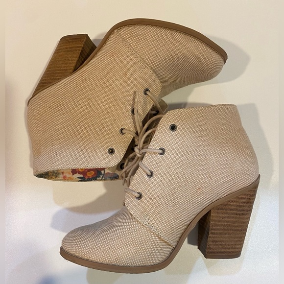 Call It Spring Women's Tan Booties - Picture 2 of 11